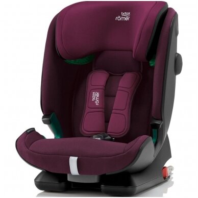 Automobilinė kėdutė BRITAX ADVANSAFIX i-Size, Burgundy Red