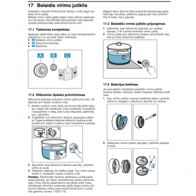 Belaidis Bosch Siemens PerfectCook virimo jutiklis 3