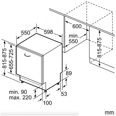 Indaplovė Bosch SMV4EVX01E 3