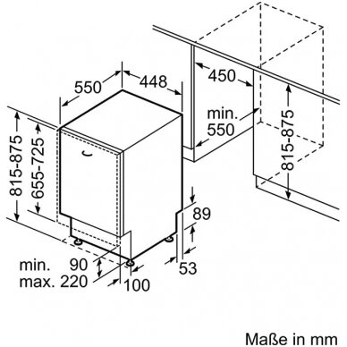 Indaplovė Bosch SPV4HMX61E 3