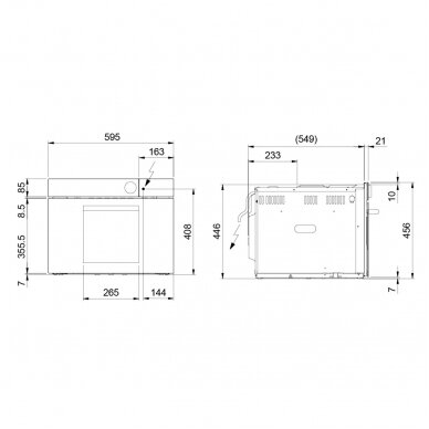 Orkaitė Samsung NQ50T8939BK 5