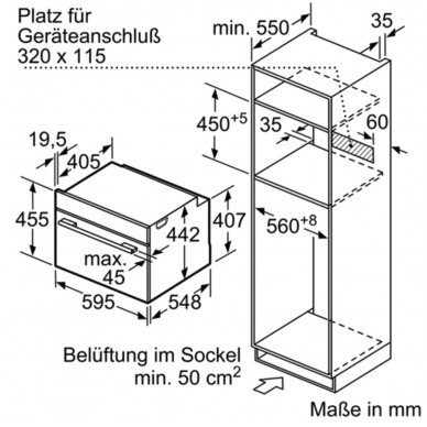 Orkaitė Siemens CM776GKB1 3