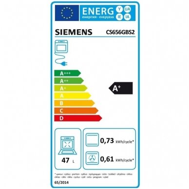 Orkaitė Siemens CS656GBS2 4