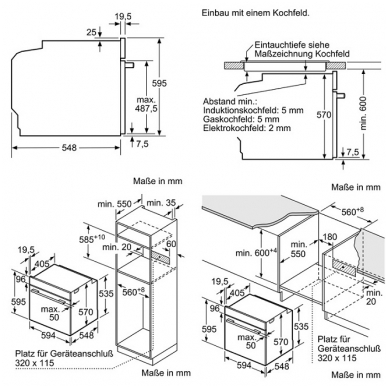 Orkaitė Siemens HB578ABS0 4