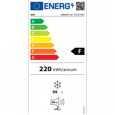 Šaldikliai AEG ABB682F1AF 3