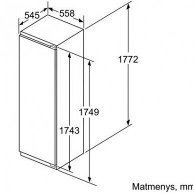 Šaldytuvas Siemens KI82LADE0 2