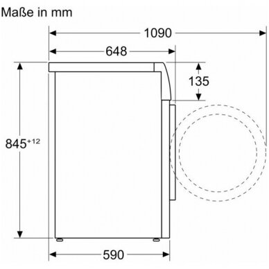 Skalbimo mašina Bosch WGB256A40 3